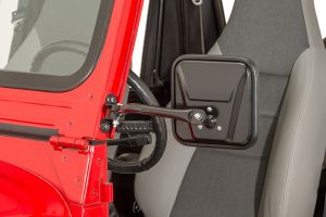 Quadratec Mirrors for 87-95 Wrangler YJ with Tube & Fabric Doors 13111-0420