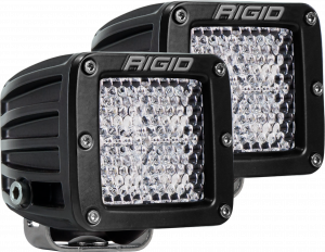 Rigid Industries D-Series PRO Flood Diffused Surface Mount Lights, Pair 202513