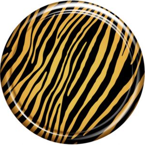 Boomerang Enterprises 30" Painted Zebra Print Rigid Tire Cover for 07-18 Jeep Wrangler JK, JKU RG-ZEB30-