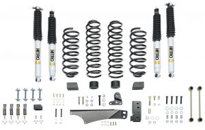 Quadratec Maximum Duty 3.5in Coil Spring Suspension Lift Kit with Shocks for 07-18 Jeep Wrangler Unlimited JK 4 Door