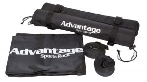 Heininger Automotive Advantage SportsRack RoofRack Cargo Cushions 18" with Storage Bag 3030