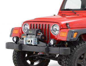 Quadratec Premium Raised Winch Mounting Plate for 87-06 Jeep Wrangler YJ, TJ & TJ Unlimited 92122-2910