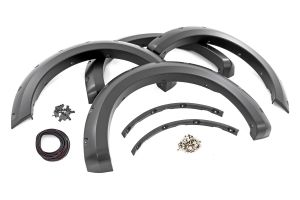 Rough Country Pocket Fender Flares UM Agate Black For 2021-2024 Ford F-150 2WD/4WD F-F20911B-UM