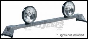 CARR Low Profile Light Bar XP4 Silver For 2005-10 Jeep Grand Cherokee WK Models 210504