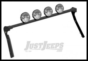 CARR XRS Rota Light Bar in Black Powder Coat For 1997-06 Jeep Wrangler TJ Models 210661