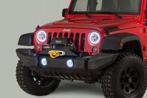 Oracle Lighting Halo Headlight Kit (White Halo Ring) for 07-18 Jeep Wrangler JK, JKU 7079-001