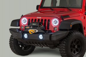 Oracle Lighting Halo Headlight Kit  (White Halo Ring) for 07-18 Jeep Wrangler JK, JKU 7079-001