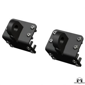 MetalCloak Forward Angle Shackle Mounts for 72-06 Various Jeep Models 2141