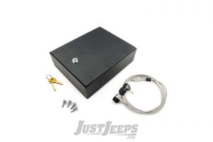BESTOP Universal Lock Box With Cable In Black 42644-01