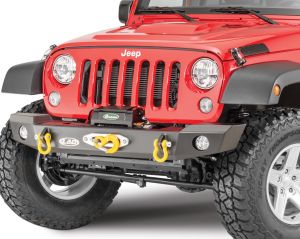 LoD Offroad Offroad Signature Series Mid-Width Front Winch Bumper without Bull Bar for 07-18 Jeep Wrangler JK JFB0741