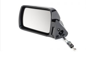 Quadratec Driver Side Manual Remote Replacement Mirror for 84-96 Jeep Cherokee XJ 13111-0739
