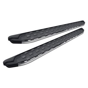 Romik REC Series Running Boards in Black Anodized Finish for 07-18 Jeep Wrangler JK Unlimited 4-Door 513044JK-