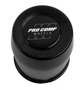 Pro Comp Center Cap 3.30" in Flat Black For 5x4.5 & 5x5 Bolt Pattern Wheels PXA2330017