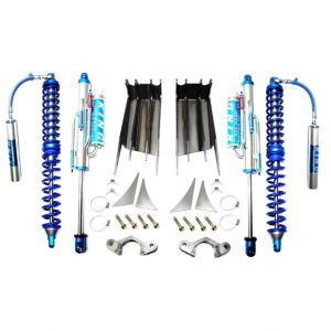 EVO Manufacturing Front Double Throwdown Suspension System with Shocks for 07-18 Jeep Wrangler JK, JKU with Dana 60 Front Axle EVO-1010-60