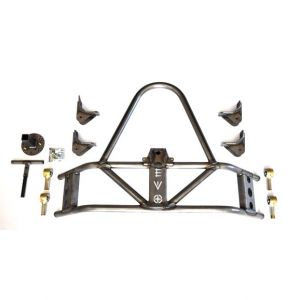 EVO Manufacturing Rear Tire Carrier in Raw Steel for 07-18 Jeep Wrangler JK, JKU EVO-1069