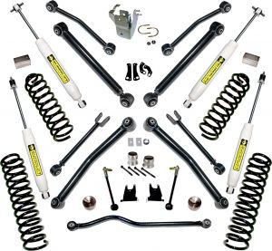 Superlift 4" Lift Kit with Superide Shocks & Reflex Control Arms for 07-18 Jeep Wrangler JK 2 Door K996