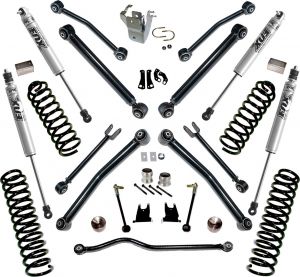 Superlift 4" Lift Kit with Fox Shocks & Reflex Control Arms for 07-18 Jeep Wrangler Unlimited JK 4 Door K997F
