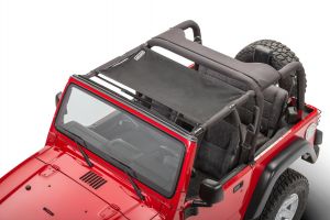 Jammock Black 2.0 Jeep Hammock for 87-23 Jeep Wrangler JL, JK, TJ, YJ & Gladiator JT 22393