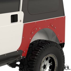 MetalCloak Extended Corner Guards for 87-95 Jeep Wrangler YJ 2442