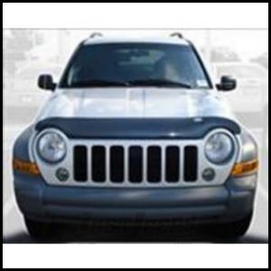 Auto Ventshade Bugflector II in Smoke For 2005-07 Jeep Liberty KJ Renegade Models 24508
