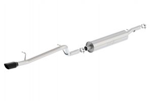 Borla T-304 Stainless Steel Cat-Back "Dirt Sport" Exhaust for 12-18 Jeep Wrangler Unlimited JK 4 Door with 3.6L 140479BC