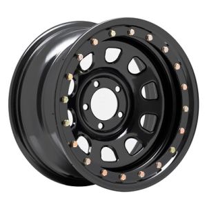 Pro Comp Series 252 Street Lock Wheel 15x10 With 5 On 4.50 Bolt Pattern & 3.75 Backspace In Flat Black 252-5165F