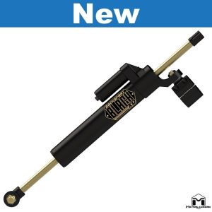 MetalCloak RockSport BLACK XD Adjustable Steering Damper/Stabilizer for 07-24+ Jeep Wrangler JK, JL & Gladiatgor JT 2550