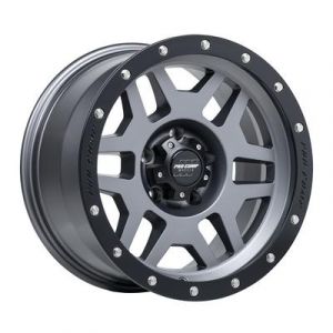 Pro Comp Series 41 Phaser Wheel, 17x9 with 5x5 Bolt Pattern - Graphite 2641-7973
