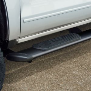 Luverne Regal 7 Black Stainless 78" Oval Side Steps for Ford F250, F350, F450, F550 277078-401734