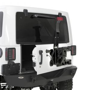 SmittyBilt Pivot Heavy-Duty Oversize Tire Carrier Kit For 2007-18 Jeep Wrangler JK 2 Door & Unlimited 4 Door Models 2843