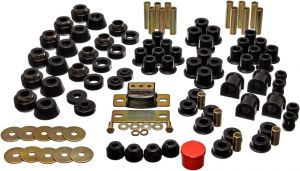 Energy Suspension Hyper Flex Master Bushing Set In Black For 1987-1995 Jeep Wrangler YJ 2.18101G