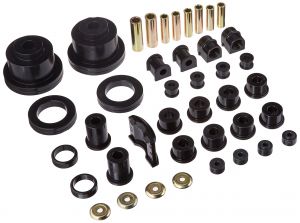 Energy Suspension Master Bushing Set in Black For 55-75 Jeep CJ 2.18104G