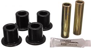 Energy Suspension Polyurethane Front or Rear Leaf Spring Shackle Bushing Kit (Black) For 87-95 Jeep Wrangler YJ 2.2110G