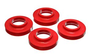 Energy Suspension Coil Spring Lift Isolator .75" Front or Rear Red For TJ 97-06 XJ 84-01 ZJ 93-98 2.6103R