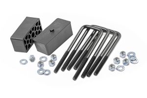 Rough Country 2 Inch Block & U-Bolt Kit Chevy/GMC 1500 2WD/4WD (99-24)99-24 6532