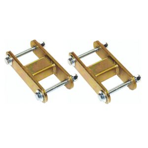 Warrior Products 1-1/2" Lift Rear Leaf Spring Shackle Kit For 1976-86 Jeep CJ5 & CJ7 With 1.5" Lift Rear 315