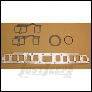 Omix-ADA Exhaust & Intake Manifold Gasket Set For 1981-90 Jeep CJ Series, Wrangler YJ & Full Size With 4.2L 17451.04