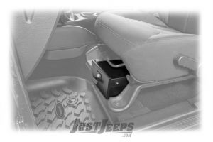 Vertically Driven Products Under Seat Storage Vault For 2007-18 Jeep Wrangler JK Unlimited 4 Door Models 33001