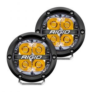 Rigid Industries 360-Series 4" Spot LED Lights (Amber) - 36114
