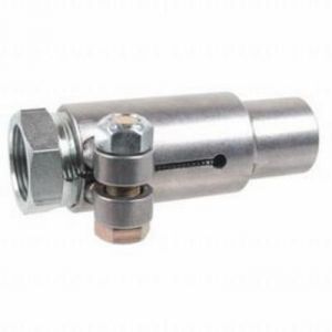 Synergy MFG Double Adjuster Tube Adapter 7/8"-14 Left Hand Thread 1" ID Tube For Universal Applications 3620-07-14-10