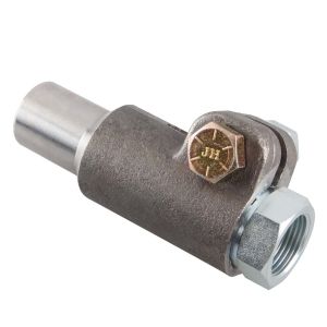 Synergy Double Adjuster Tube Adapter 1 Inch Left Hand Thread 1.125 Inch ID Tube 3620-0801