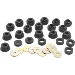 Energy Suspension Body Cab Mount Set in Black For 81-85 Jeep CJ-8 2.4104G