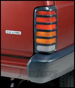 Auto Ventshade Slots Taillight Covers In Black For 1999-04 Jeep Grand Cherokee WJ Models 36702