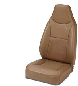 BESTOP TrailMax II Front Fixed Highback Seat In Spice Denim For 1976-06 Jeep CJ Series, Wrangler YJ & Wrangler TJ Models 3943637