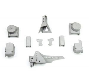 TeraFlex Front CRD60 Axle Bracket Kit For 2007-18 Jeep Wrangler JK 2 Door & Unlimited 4 Door 3990700