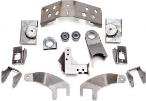 TeraFlex Front Dana 44 Axle Bracket Kit For 1997-06 Jeep Wrangler TJ & TLJ Unlimited Models 3991100