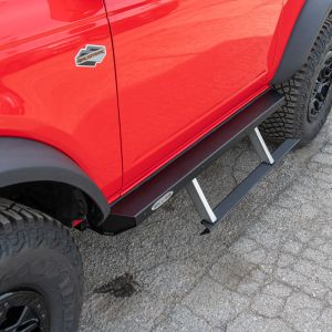 Rock Slide Engineering Step Sliders 3rd Gen for 21+ Ford Bronco 2 Door BD-SS-300-BR2