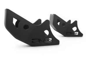 DV8 OffRoad Rear Shock Skid Plates for 2016-2023 Toyota Tacoma SPTT1-02