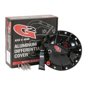 G2 Axle & Gear Aluminum Differential Cover Black Powdercoated For Chrysler 8.25" Axle Assemblies 40-2029ALB