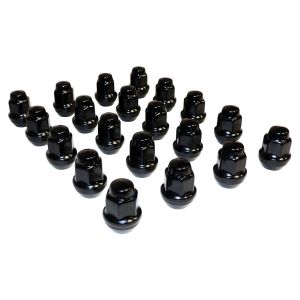Crown Automotive Lug Nut Kt for Select Jeep, Dodge Models 4006956BLKK